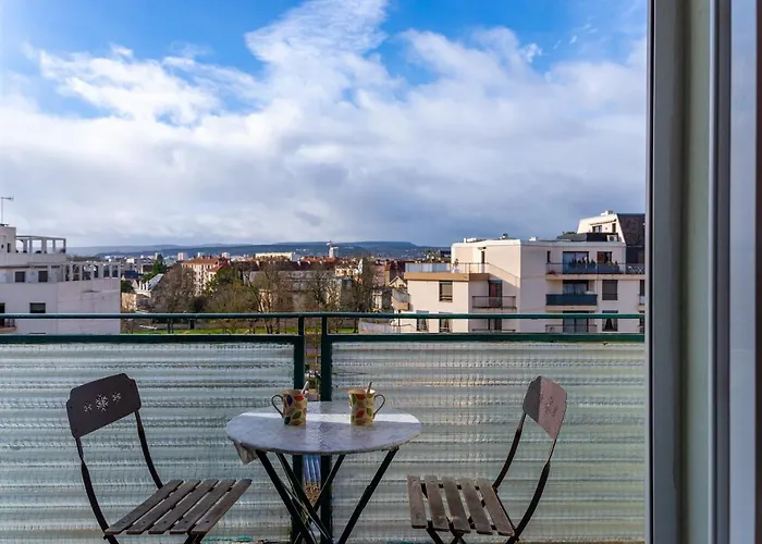 Le Wilson Horizon - Calme - Confort - Parking De La Gratuit A Proximite * Dijon